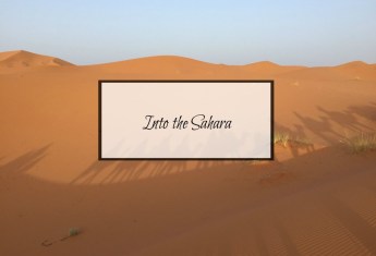 Spending a Night in the Sahara Desert