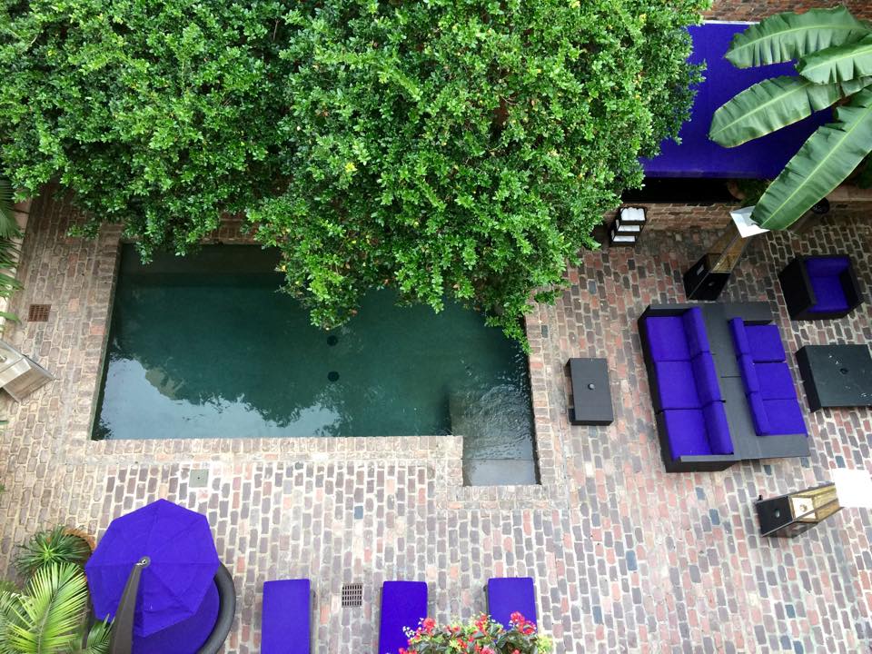 Pool and Courtyard at Hotel Le Marais in New orleans