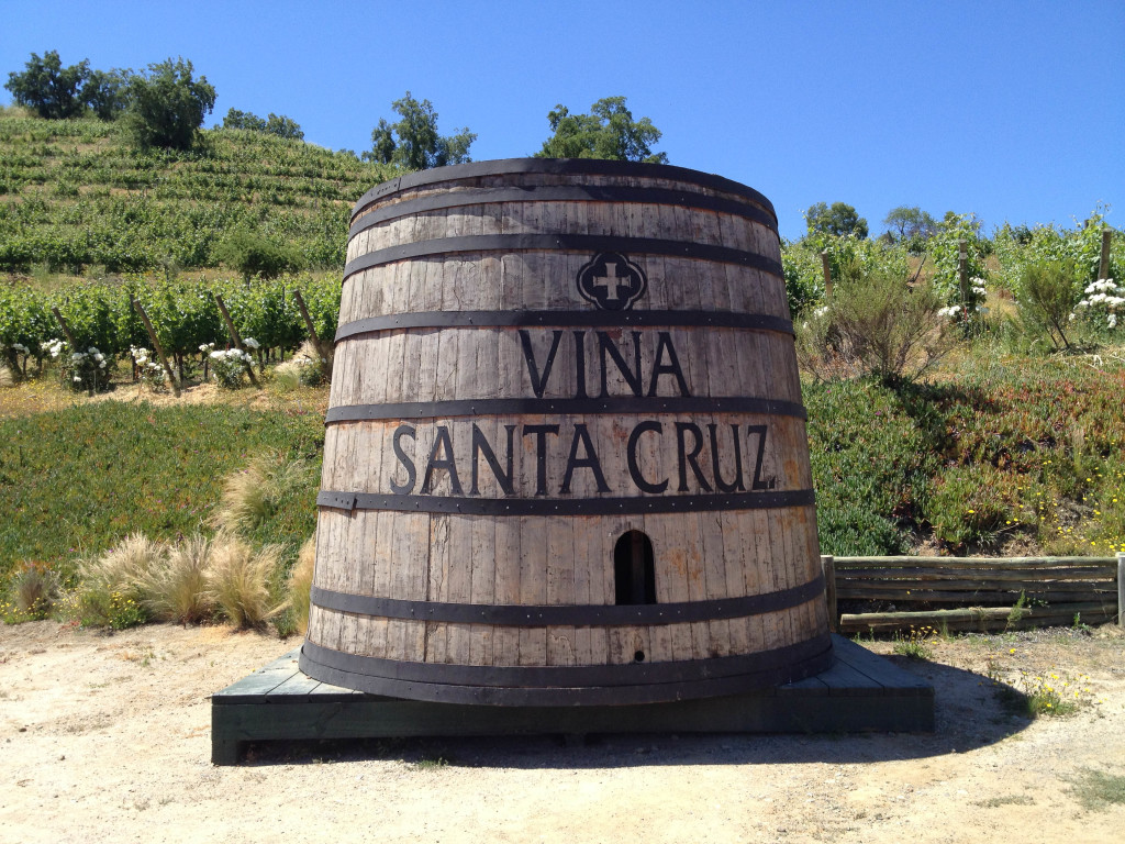 From Weapons to Wine - Vina Santa Cruz Barrel
