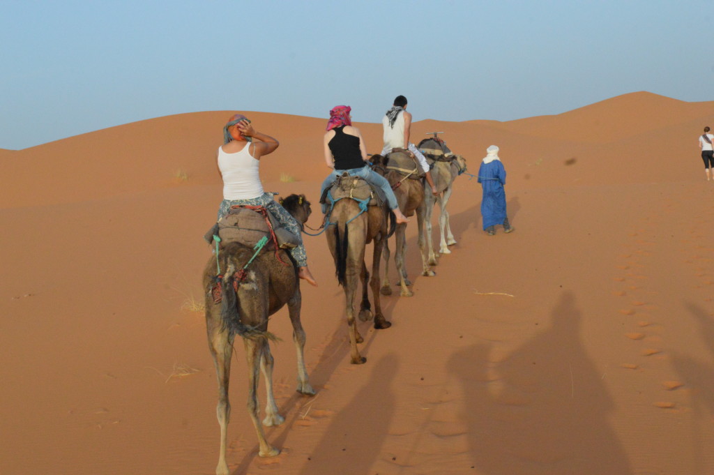 Spending a Night in the Sahara Desert